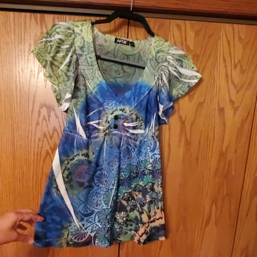Apt 9 size medium womens blouse - Picture 5 of 8